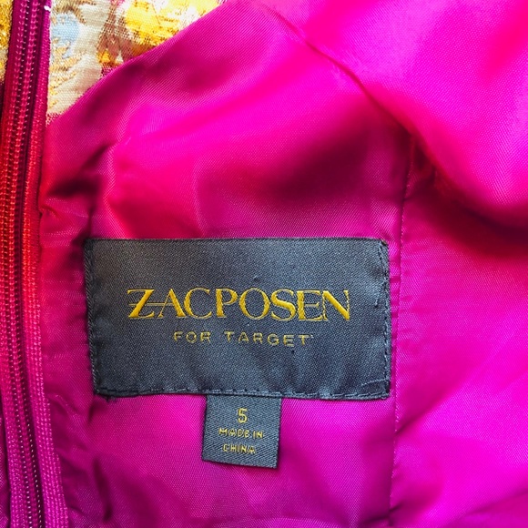 Zac Posen for Target Brocade Floral Cocktail Dress - Picture 8 of 8